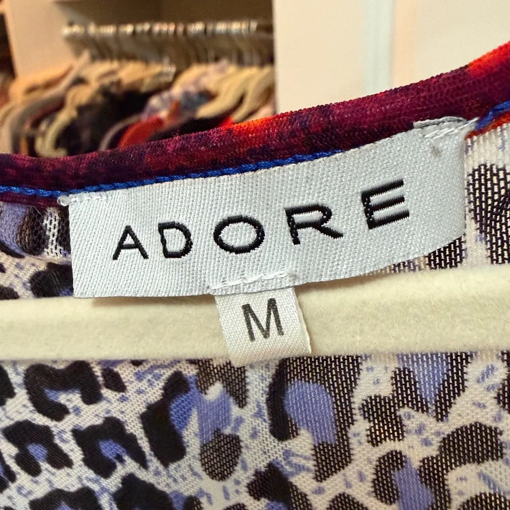 Colorful Boho High/Low Top - Picture 4 of 7
